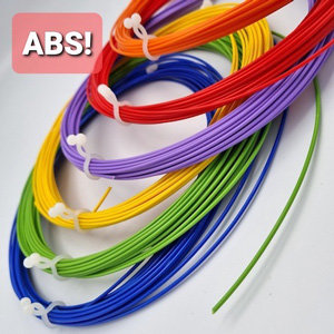 abs rainbow 3d pen filament