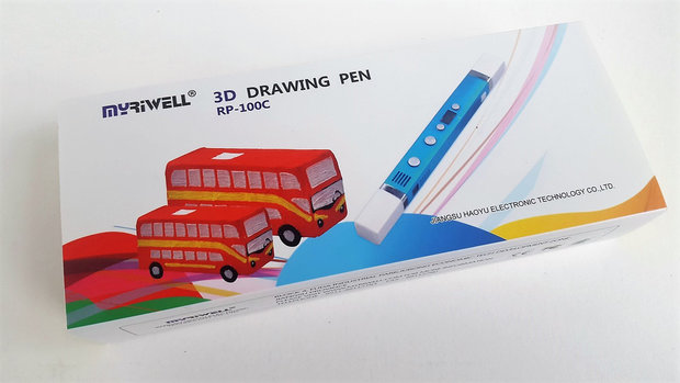 verpakking myriwell 3d pen professional