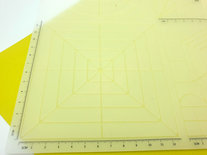 Silicon3D PLATE XXL (27x27cm) voor 3d pen - Transparant tot 260graden!
