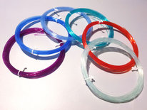 6x 10m - PLA - GLASS Filament pakket (ca. 200g)
