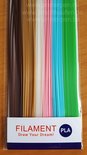 6 KLEUREN! 60x 0,25m - PLA Sticks - Natural