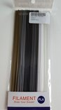 6 KLEUREN! 60x 0,25m - PLA Sticks - Shine & Finish