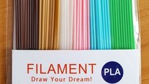 6 KLEUREN! 60x 0,25m - PLA Sticks - Natural