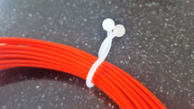 6x 10m - ABS Filament - Rainbow (±150g)