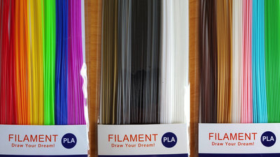 18 KLEUREN! 180x 0,25m - PLA Sticks Filament - 3d pen (±0,2kg)