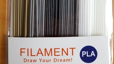 6 KLEUREN! 60x 0,25m - PLA Sticks - Shine & Finish