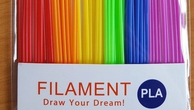 6 KLEUREN! 60x 0,25m - PLA Sticks - Rainbow