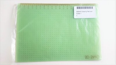 3DSIMO Drawing Pad voor 3dpen printer (Hittebest. & Transparant)