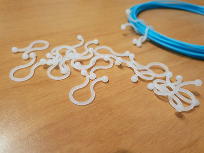 Filament OpbergCLIPS 20 stuks | voor opbergen van uw filament!