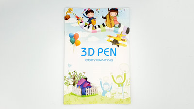 3D Sjablonen boekje | Leer eenvoudig 3D Pen tekenen! (40pagina's)