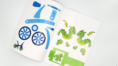 3D Sjablonen boekje | Leer eenvoudig 3D Pen tekenen! (40pagina's)