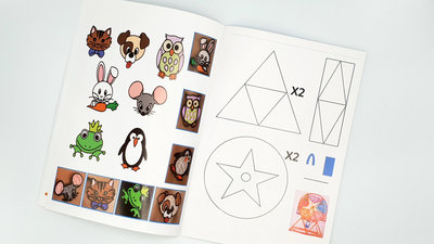 3D Sjablonen boekje | Leer eenvoudig 3D Pen tekenen! (40pagina's)
