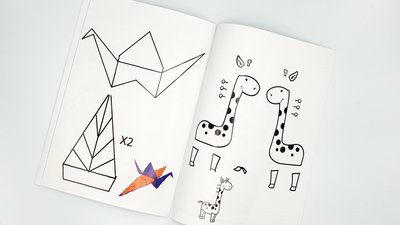 3D Sjablonen boekje | Leer eenvoudig 3D Pen tekenen! (40pagina's)