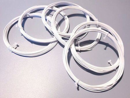 6x10m -PLA filament wit voor 3dpen(HQ)
