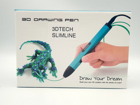 3DTECH Slimline IV Automatic 3D-Stift-pen (PCL, ABS+PLA) *USB+LED+ALU*