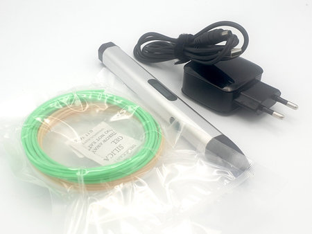 3DTECH Slimline IV Automatic 3D-Stift-pen (PCL, ABS+PLA) *USB+LED+ALU*