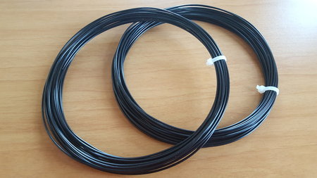 2x10m -PLA Filament zwart voor 3d pen (HQ)