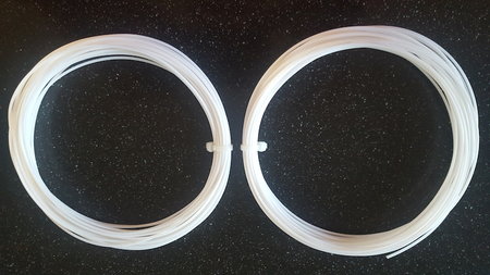 2x10m - ABS Filament wit voor 3d pen (HQ)