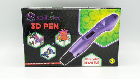 Scribbler V3 3d printer pen *oLED display* (PLA & ABS)