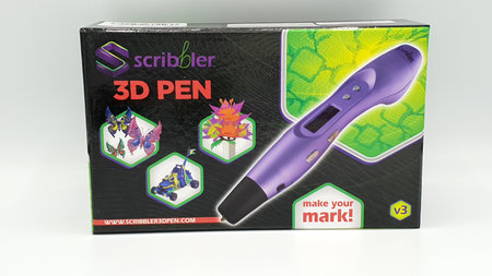Scribbler V3 3d printer pen *oLED display* (PLA & ABS)