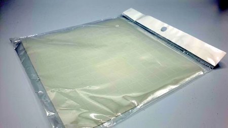 Silicon3D PLATE (17x17cm) voor 3d pen - Transparant, met groeven, tot 260graden!